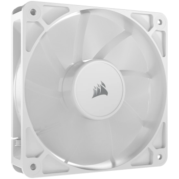 CORSAIR RS120 White, 120mm Fan, Single Pack