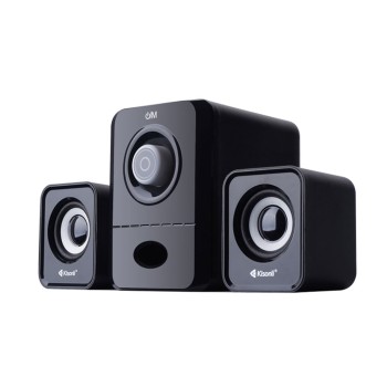 Тонколони Kisonli U-2900, 5W+2x3W, USB, Черен - 22153
