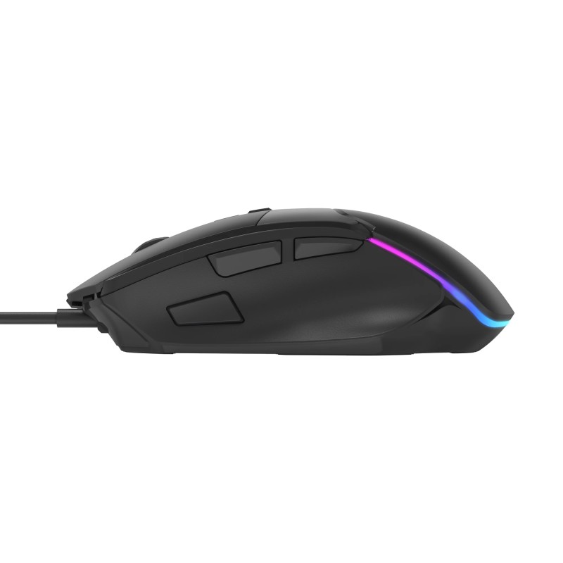 Marvo Геймърска мишка Gaming Mouse M411 RGB - 12800dpi, programmable, 1000Hz