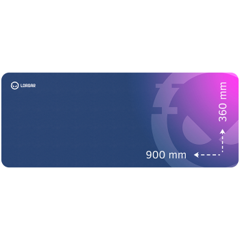 LORGAR Gaming Mouse Pad Main 139 Speed Purple