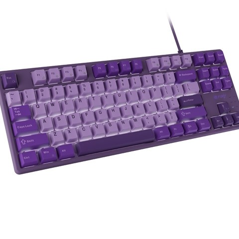 Fury Gaming Keyboard Kanabo K2, US layout, White backlight, Mechanical, Violet