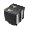 1stPlayer охладител CPU Cooler CRYO CY12LD Black - LGA1851/AM5, Dual-Tower, ARGB