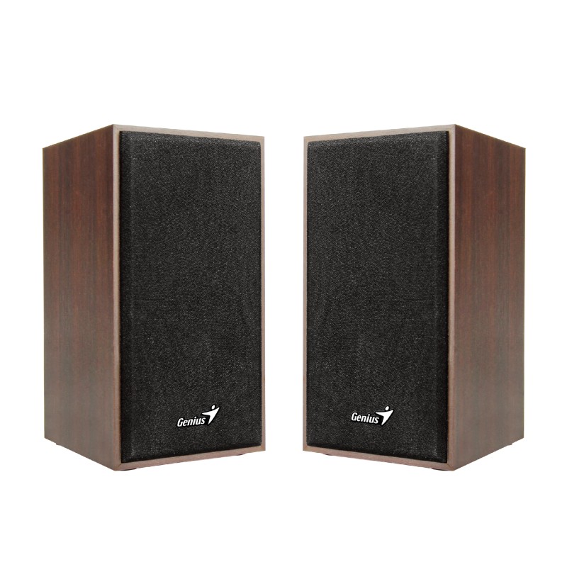 Genius тонколони Speakers 2.0 - SP-HF180 - 6W, USB, Wood