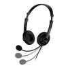 Genius слушалки с микрофон Headset HS-230U - USB, Mic, Black