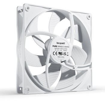 be quiet! вентилатор Fan 140mm - Pure Wings 3 140mm PWM White