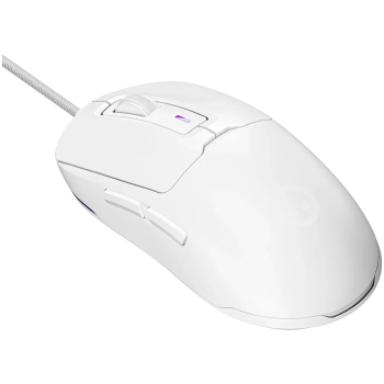 LORGAR Gaming Mouse MSA10R Advanced Wired PixArt 3311 White