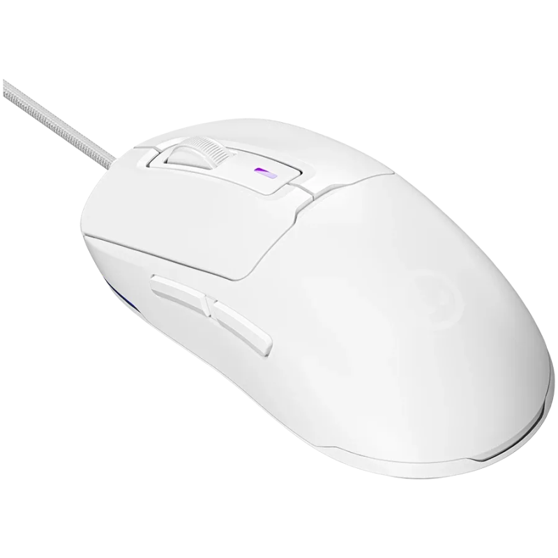 LORGAR Gaming Mouse MSA10R Advanced Wired PixArt 3311 White