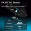 Ajazz професионална геймърска мишка AJ159 V2 MC - Wireless Gaming Mouse - 1K, Magnetic Charging Dock, White
