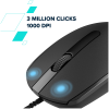 CANYON mouse M-10 Wired Dark grey