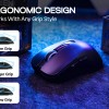 Aula професионална геймърска мишка Wireless Gaming Mouse SC590 PRO - Smart Display, Black