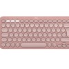 Logitech Pebble Keys 2 K380s - TONAL ROSE - US INT'L - BT - N/A - INTNL-973 - UNIVERSAL