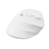 Natec Vertical Mouse Crake 2 Wireless, 2400DPI Bluetooth 5.2 + 2.4 GHz White