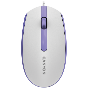 CANYON mouse M-10 Wired White Lavender