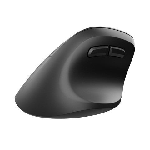 Natec Vertical Mouse Crake 2  BLUETOOTH 5.2 + 2.4GHZ BLACK 2400dpi, Left handed, black