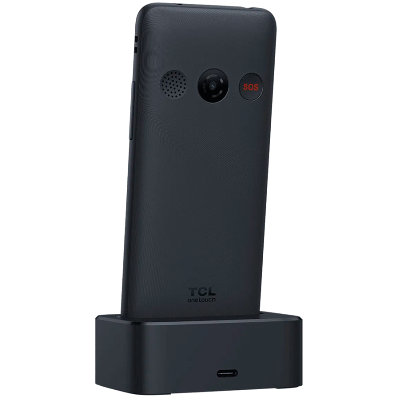 TCL ONETOUCH 4042S Phone, 2.8'' Display, Big Buttons & SOS, 2MP Camera, 4G VoLTE, 1500mAh Battery