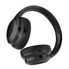 HiFuture FutureTour Black, Active Noise Canceling, 25-Hour Playtime, Memory Protein Foam Cover, Crystal-Clear Call, Wireless 5.2, AUX Cable
