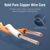 Vention Кабел LAN SSTP Cat.7 Patch Cable - 0.5M Black 10Gbps - ICDBD