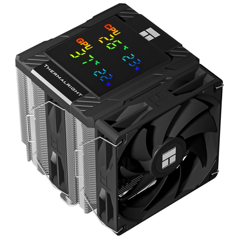 Thermalright охладител CPU Cooler Peerless Assassin 120 Digital Black - Dual-Tower - LGA1851/AM5
