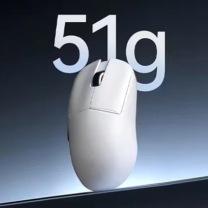 Aula професионална геймърска мишка Wireless Gaming Mouse V3 - 1K, White