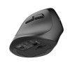 Natec Vertical Mouse Crake 2  BLUETOOTH 5.2 + 2.4GHZ BLACK 2400dpi, Left handed, black