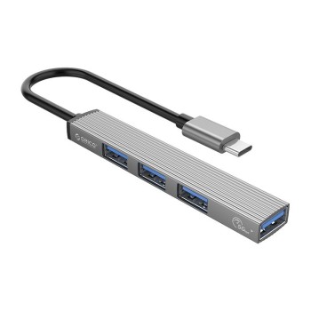 Orico хъб USB3.0/2.0 HUB 4 port - Type-C input - AH-13-GY
