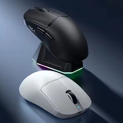 Aula професионална геймърска мишка Wireless Gaming Mouse V3 - 1K, White