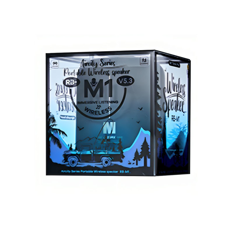 Тонколона Remax Aircity Series RB-M1, Bluetooth, TF, FM, AUX, Различни цветове - 22208