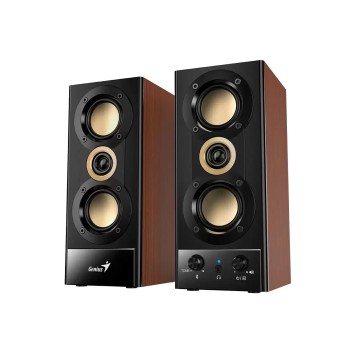 Genius тонколони Speakers 2.0 - SP-HF800BT - 20W RMS, Bluetooth 5.3, Wood