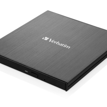 Verbatim External Slimline CD/DVD Writer USB 3.2 Gen 1/USB-C