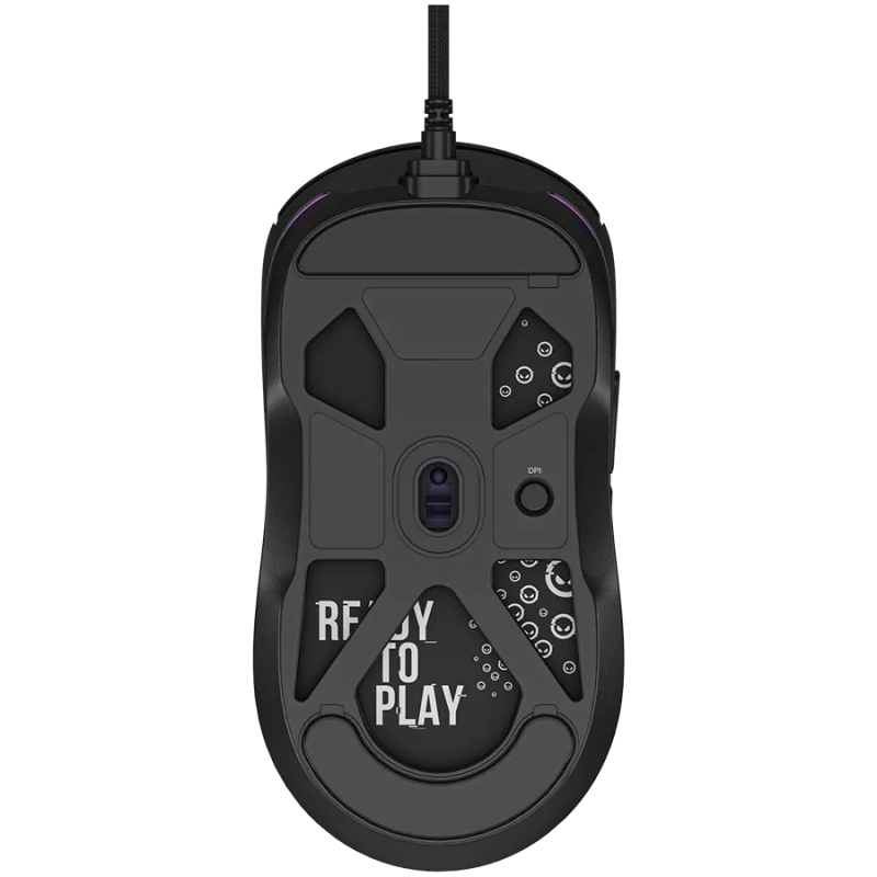LORGAR Gaming Mouse MSA10R Advanced Wired PixArt 3311 Black