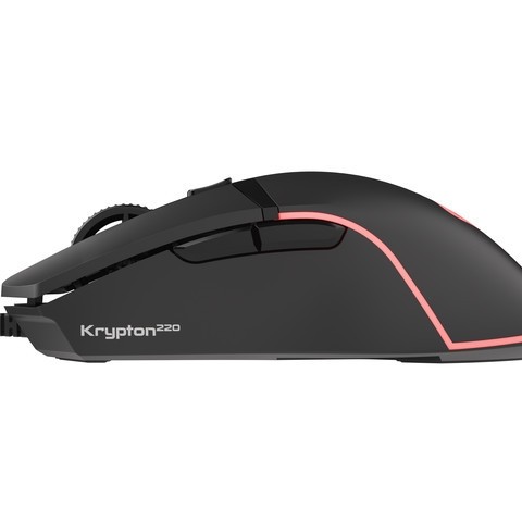 Genesis Gaming Mouse Krypton 220 RGB 6400 DPI With Software Black