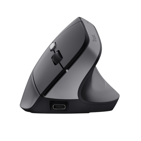 TRUST Bayo II Ergo Wireless Mouse, Black