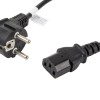 Lanberg CEE 7/7 -> IEC 320 C13 power cord 1.8m VDE, black