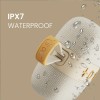 HiFuture LINO S Latte, Bluetooth 5.4, IPX7 Waterproof, 12W Output, Pair to Play (TWS Mode), Up to 10 Hours Playtime, Support Auracast (Up to 100 units pair), Built-in Powerful DSP with DynaBoost Technology