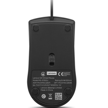 LENOVO 120 WIRED BLACK