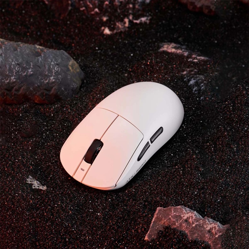 ATK професионална геймърска мишка Wireless Gaming Mouse A9 2.0 Tri-mode Nearlink - 1K, White