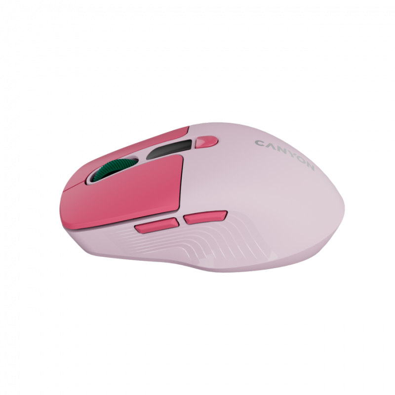 CANYON mouse MW-26 LCD Silent Dual Mode Wireless Pink