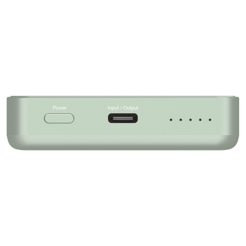 Verbatim Charge 'n' Go Essentials Power Bank Magnetic Wireless 10000mAh Green