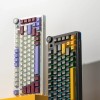 Aula геймърска механична клавиатура Wireless Gaming Mechanical Keyboard AU75 - Bloomfield Switch [Linear] (English US), Turmeric yellow