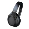HiFuture FutureTour Black, Active Noise Canceling, 25-Hour Playtime, Memory Protein Foam Cover, Crystal-Clear Call, Wireless 5.2, AUX Cable
