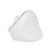 Natec Vertical Mouse Crake 2 Wireless, 2400DPI Bluetooth 5.2 + 2.4 GHz White