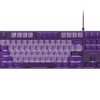 Fury Gaming Keyboard Kanabo K2, US layout, White backlight, Mechanical, Violet