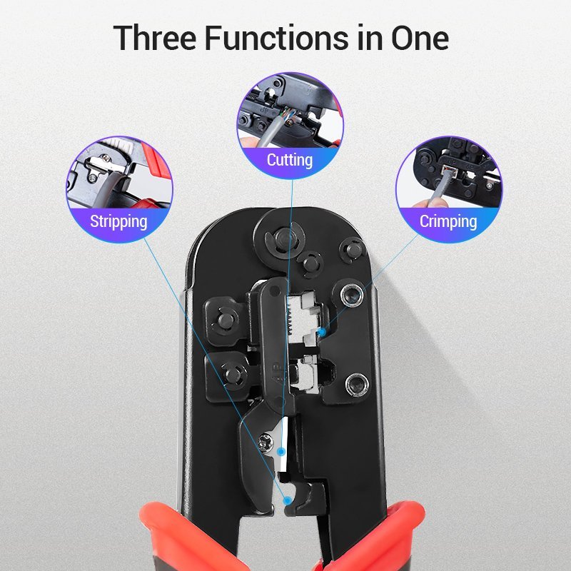 Vention Клещи за кримпване Multi-Fuction Crimping Tool - KEAB0
