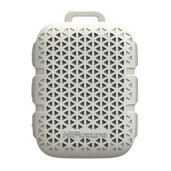 HiFuture Pocket S Beige,  Bluetooth 5.4, IPX7 Waterproof, 5W Output, Pair to Play (TWS Mode), Up to 8 Hours Playtime, Support Clip for Wear, Support Magnetic
