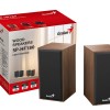Genius тонколони Speakers 2.0 - SP-HF180 - 6W, USB, Wood