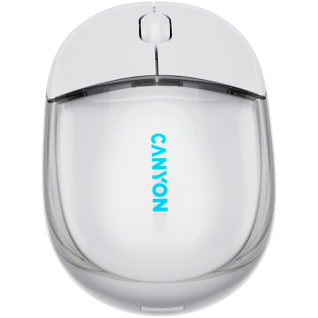 CANYON mouse OnClick 24 BT/ Wireless Transparent/White