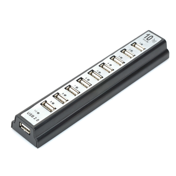 USB хъб No Brand, USB 2.0, 10 Порта, Различни цветове - 12061