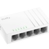 Cudy FS105D 5-Port 10/100 Mbps Desktop Switch, 5 10/100M RJ45 Ports, Desktop Plastic Case