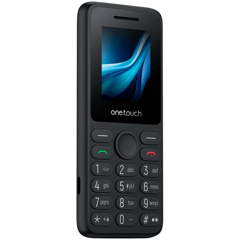 TCL ONETOUCH 5041 Phone, 1.8'' Display, Rear VGA Camera, FM Radio, Torch, 4G VoLTE, 1030mAh Battery