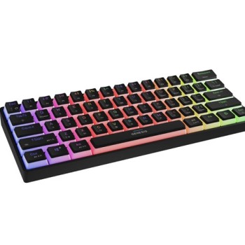 Genesis Mechanical Gaming Keyboard Thor 660 G2 Wireless RGB Backlight BLACK GATERON RED